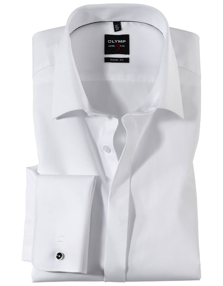 Olymp "Dobbelt Manchet" Slim fit Skjorte